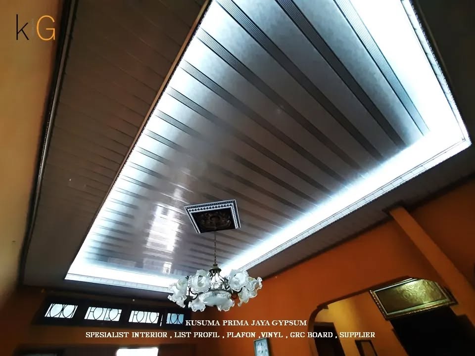 hasil instalasi plafon pvc 8 mm interior & plafon pvc pada exterior rumah 🎉berikut hasil pema (4)
