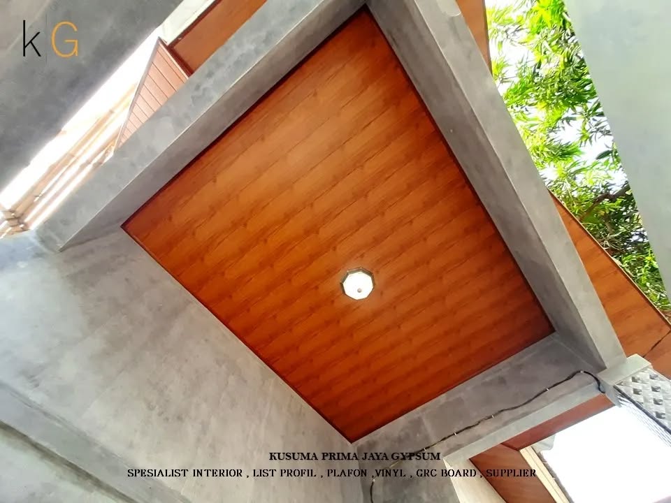 project plafon interior gypsum plafon exterior pvc ( perumnas kutabumi , pondok indah , pasa